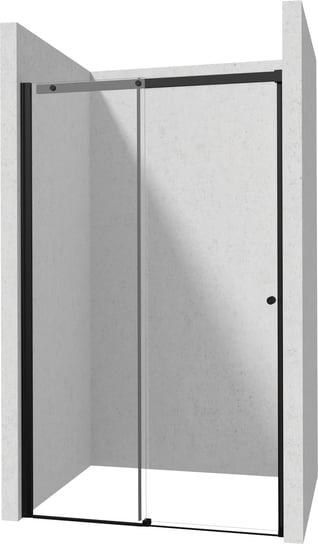 Deante Kerria Plus drzwi prysznicowe 130 cm wnękowe czarny mat/szkło przezroczyste KTSPN13P Inna marka