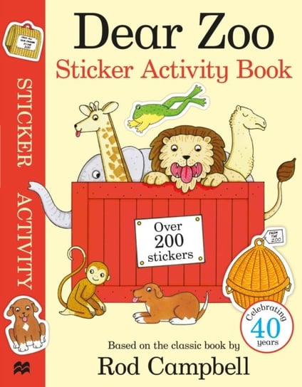 Dear Zoo Sticker Activity Book Campbell Rod