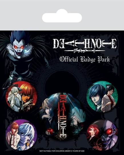 Death Note Connections Of Fate - przypinki Pyramid International