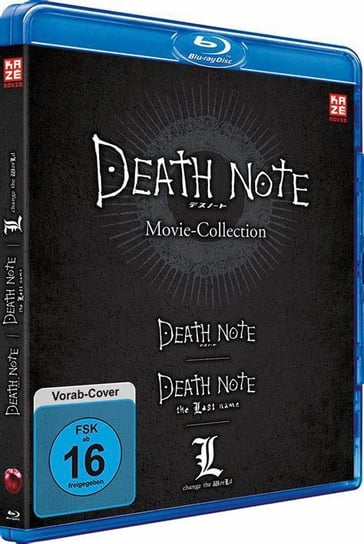 Death Note Movies 1-3: Death Note / The Last Name / L-Change the World (Notatnik śmierci) Various Directors