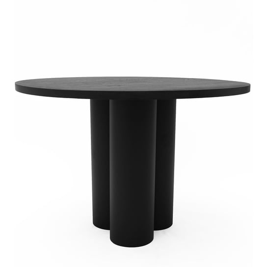 Dębowy stół okrągły OBJECT035 średnica 110 cm Inna marka