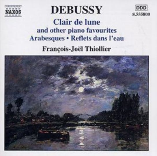 Debussy: Clair De Lune And Other Piano Favourites Thiollier Francois Joel