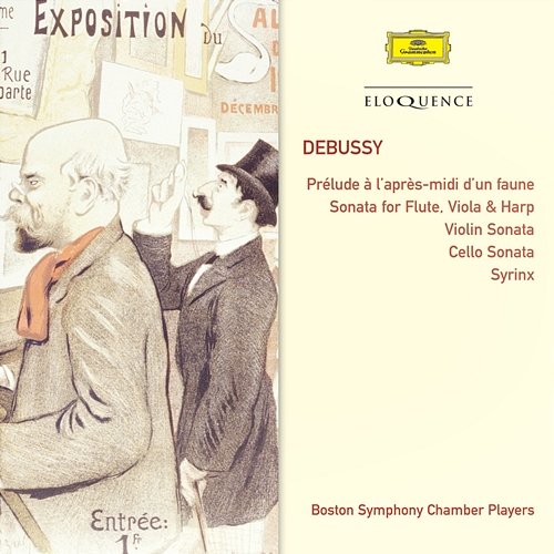 Debussy: Prélude à l'après-midi d'un faune; Sonata For Flute, Viola & Harp Boston Symphony Chamber Players