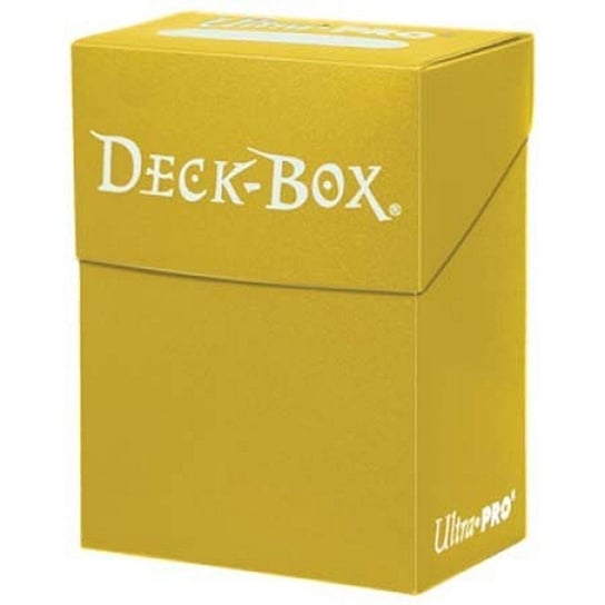 DeckBox - Zółty Ultra-Pro Ultra-Pro
