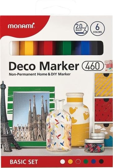 Deco Marker 460 Basic Set (B:6C) MONAMI (20800015010) Astra