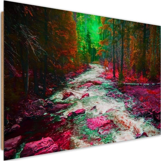 Deco panel CARO Bajkowy las 3, 120x80 cm Feeby
