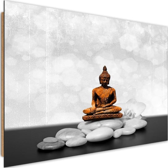Deco panel CARO Budda na kamieniach zen 1, 60x40 cm Feeby