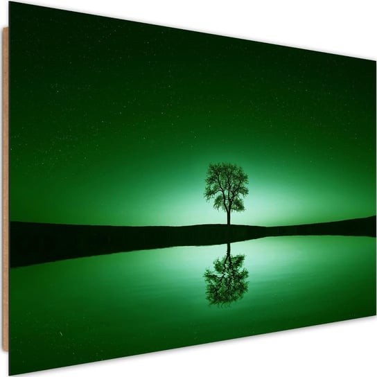 Deco panel CARO Drzewo pod gwieździstym niebem 3, 60x40 cm Feeby