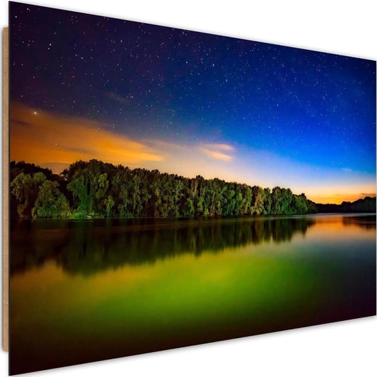 Deco panel CARO Gwiazdy nad jeziorem 4, 90x60 cm Feeby