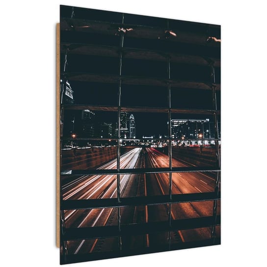 Deco Panel CARO Miasto nocą, 80x120 cm Feeby