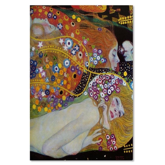 Deco panel CARO Reprodukcja obrazu g. Klimta – „Węże wodne II”, 50x70 cm Feeby