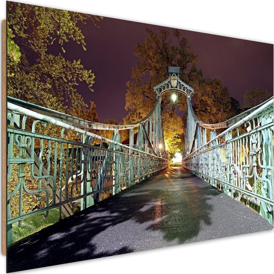 Deco panel CARO Stary most z latarnią, 120x80 cm Feeby