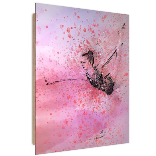 Deco Panel CARO Tańcząca baletnica abstrakcja, 40x60 cm Feeby