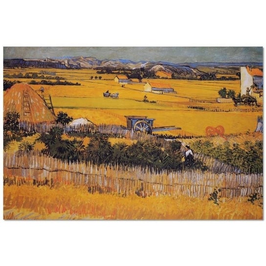 Deco panel CARO Wiejski krajobraz, 40x30 cm Feeby