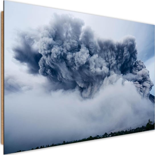 Deco panel CARO Wybuch wulkanu, 60x40 cm Feeby