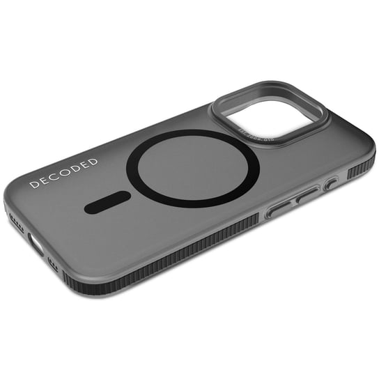 Decoded Etui Obudowa Ochronna Do Iphone 15 Pro Kompatybilna Z Magsafe (Ice-Black) Decoded