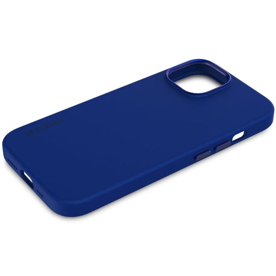 Decoded - silikonowa obudowa ochronna do iPhone 15 kompatybilna z MagSafe (galactic blue) Decoded