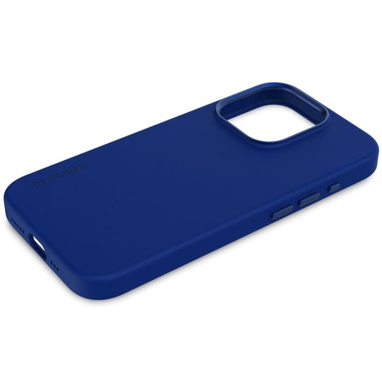 Decoded - silikonowa obudowa ochronna do iPhone 15 Pro kompatybilna z MagSafe (galactic blue) Decoded