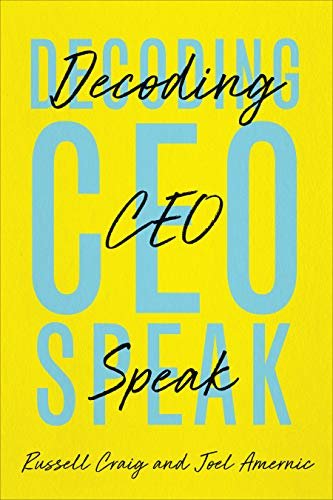 Decoding CEO-Speak Russell Craig