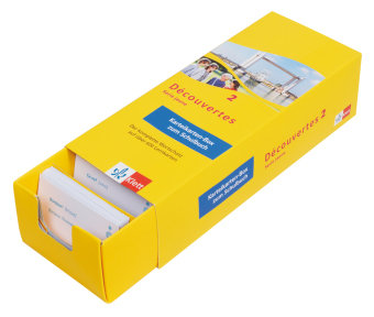 Découvertes Série jaune 2 . Vokabel-Lernbox zum Schulbuch Klett Lerntraining