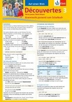 Découvertes Série jaune und bleue 3. Grammatik Bachhausen Ursula