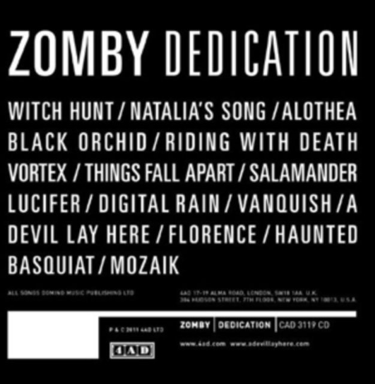 Dedication Zomby