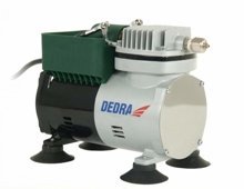 Dedra Ded7470 Kompresor Mini Ze Zbiornikiem Zestaw Do Malowania 300W - Oficjalny Dystrybutor - Autoryzowany Dealer Dedra Dedra