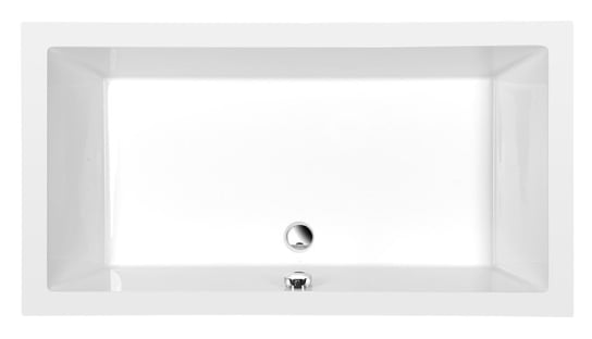 DEEP brodzik prysznicowy ze stelażem, 110x75x26cm, biały Inna marka