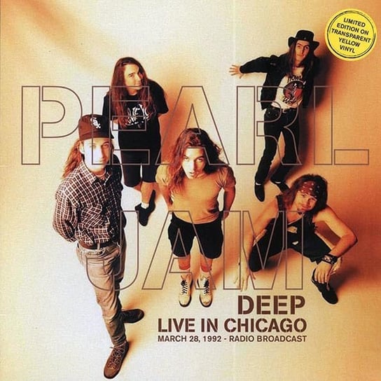 Deep - Live In Chicago - March 28, 1992 (Yellow), płyta winylowa Pearl Jam