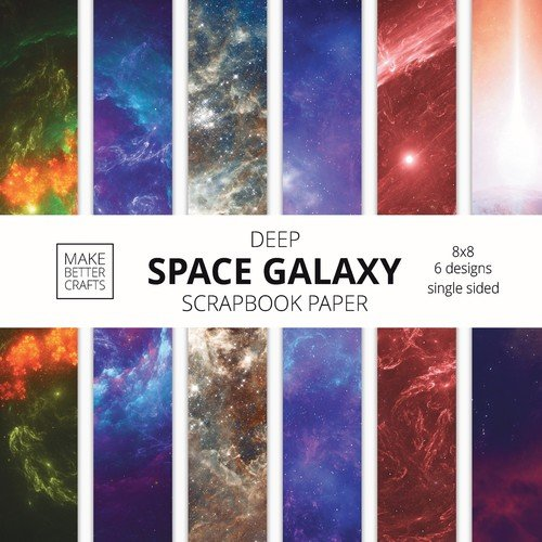 Deep Space Galaxy Scrapbook Paper - W opisie | Książka w Empik