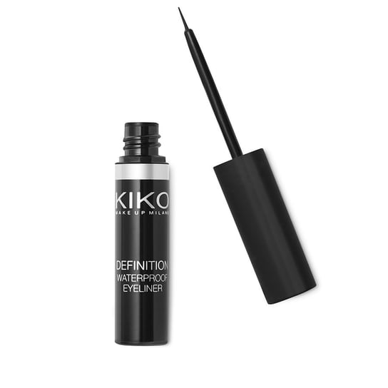 Definition Waterproof Eyeliner płynny eyeliner o wodoodpornej formule Black 4.5ml KIKO Milano