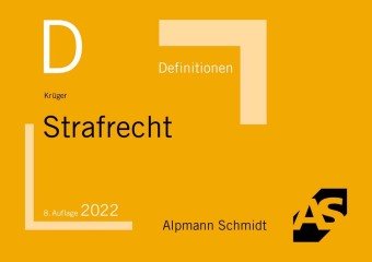 Definitionen Strafrecht - Alpmann Und Schmidt | Książka W Empik