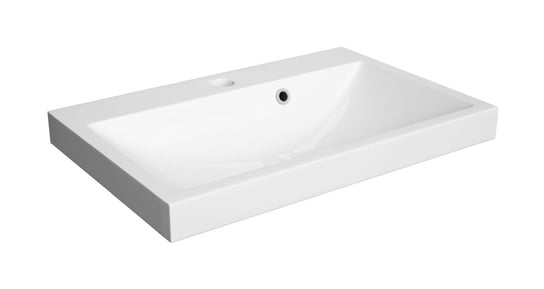 Defra Olex umywalka 60x40 cm meblowa prostokątna biała 2022 Inna marka