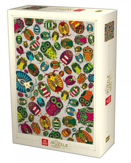 Deico, puzzle, Natura - Kolorowe owady, 1000 el. Deico