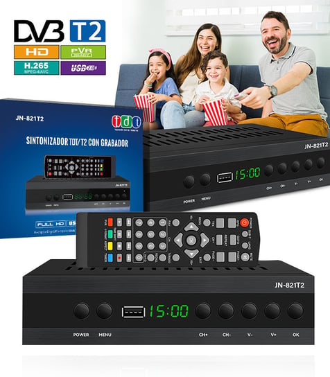 Dekoder Tuner Dvb-T Dvb-T2 Dvb-C Full Hd Gordon