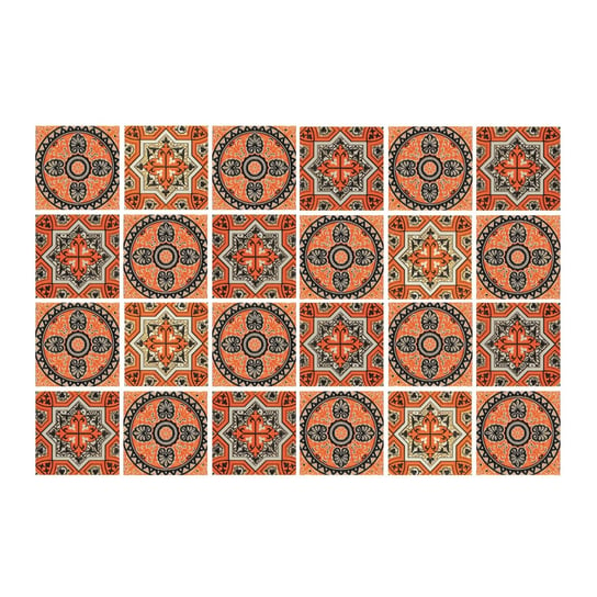 Dekor na płytki 24szt tradycyjna mozaika 20x20 cm, Coloray Coloray