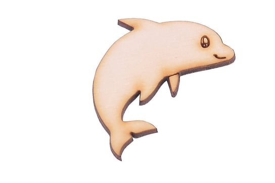 Dekor ze sklejki delfin eko dekor ze sklejki - element do zdobienia. Zabawki Sensoryczne