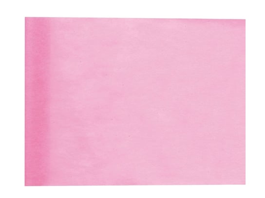 Dekoracja bieżnik z włókniny na stół - różowy - 10 m - 1 szt. SANTEX