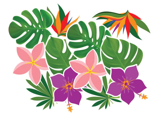 Dekoracja Dwustronna Aloha Party Congee
