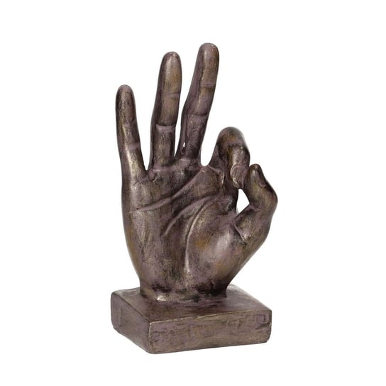 Dekoracja Hand Sign OK 17cm, 8 x 6 x 17 cm Dekoria