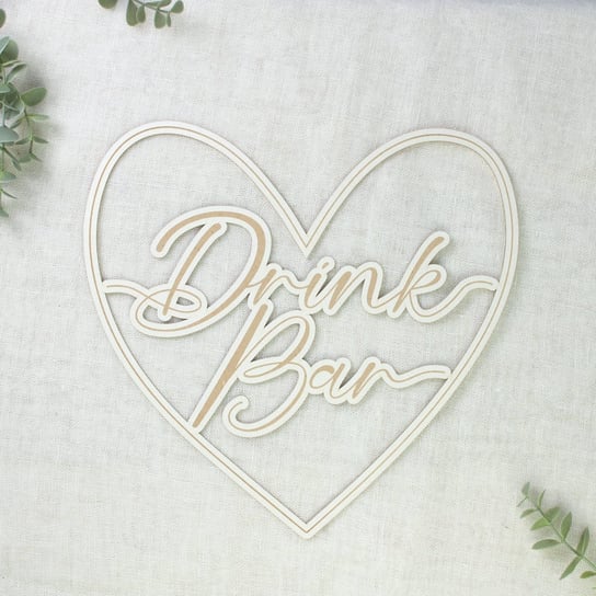 Dekoracja In my heart - Drink Bar, 30 x 30 cm P13