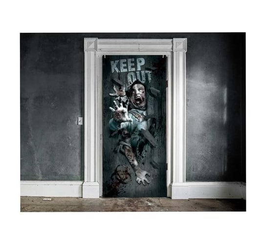 Dekoracja Na Drzwi Atak Zombie Guirca