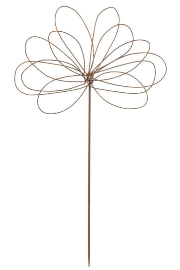 Dekoracja ogrodowa Kwiat 100cm metal J-LINE JL20198 J-Line