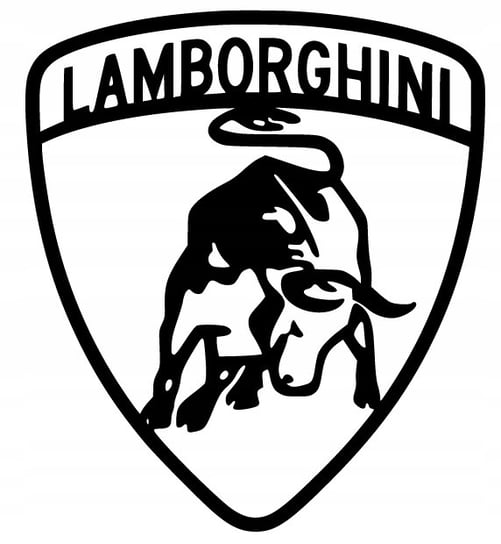 Dekoracja Pokoju Warsztatu Logo Lamborghini J190 Inna marka