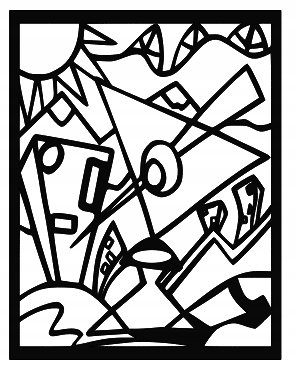 Dekoracja Ściany Obraz Jak Picasso Abstrakcja X115 Inna marka