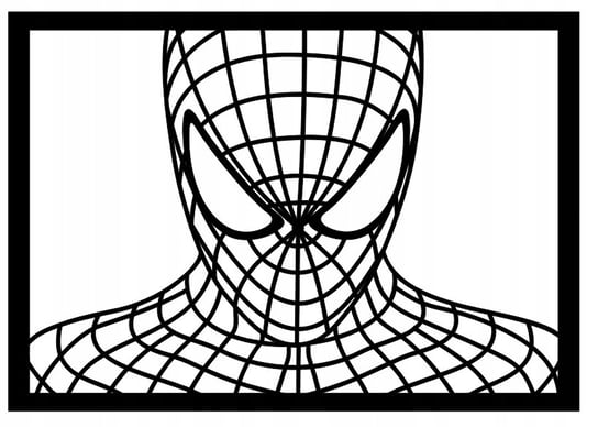 Dekoracja Ścienna Do Pokoju Dziecka Spiderman D107 Inna marka