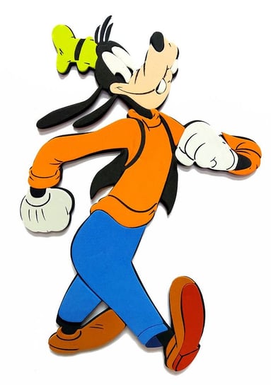 Dekoracja ścienna Myszka Miki - Goofy (mała) Nickelodeon