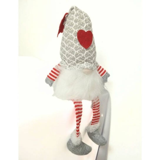 Dekoracja Skrzat Szary 35Cm Szary Wisan