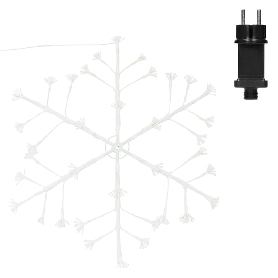 Dekoracja świąteczna LED płatek śniegu z 288 ciepłobiałymi metalowymi diodami LED Inna marka