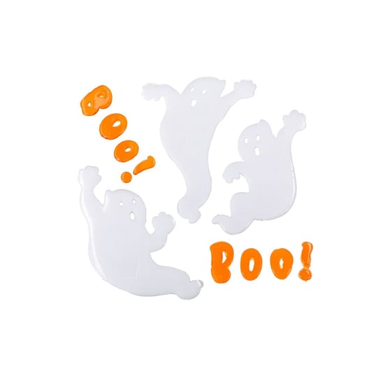 Dekoracja Żelowa Na Okno Boo! Duszki Halloween ABC